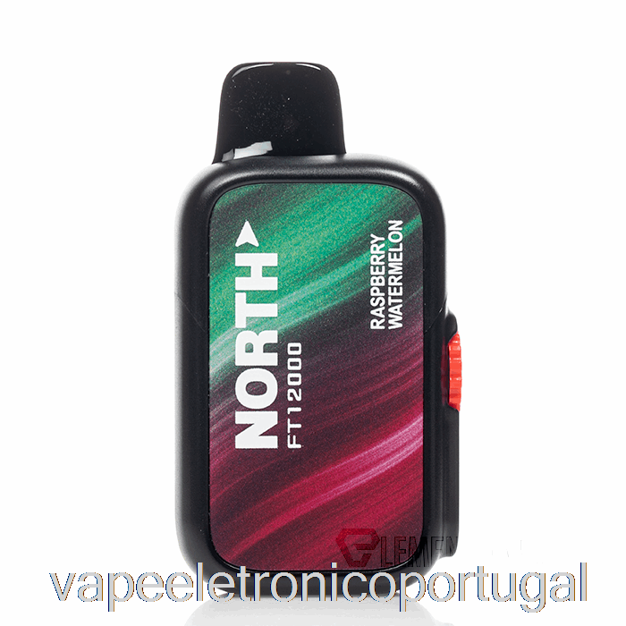 Vape Eletronico North Ft12000 Melancia Framboesa Descartável